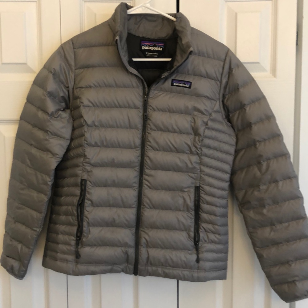 Patagonia Down Jacket Gray Small